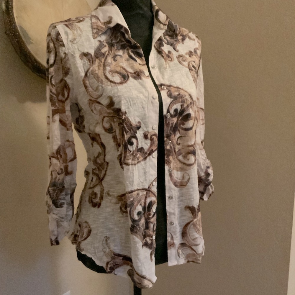 David Cline Retro Crinkle Shirt